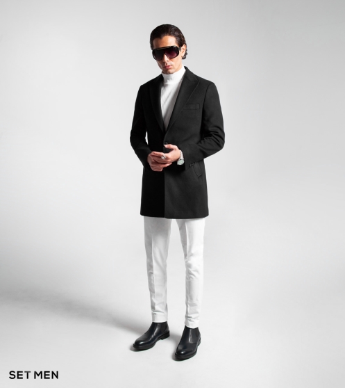 پالتو یقه بلیزر مردانه