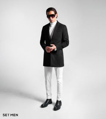 پالتو یقه بلیزر مردانه