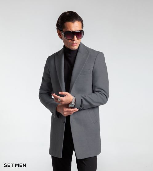 پالتو یقه بلیزر مردانه