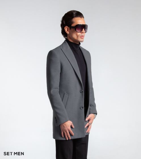 پالتو یقه بلیزر مردانه