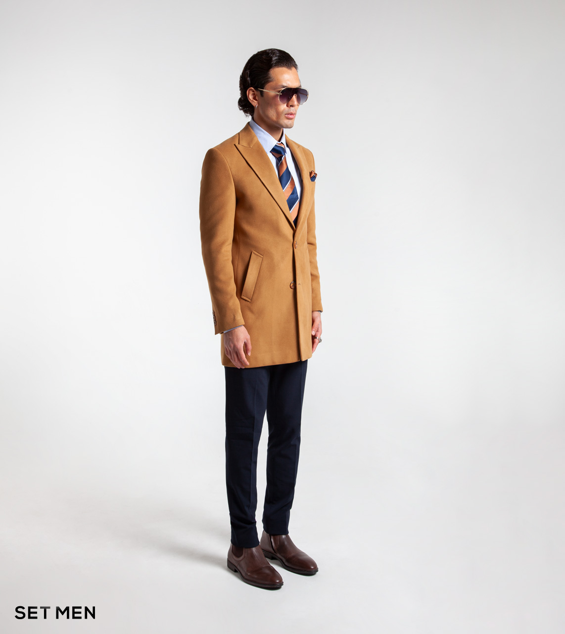 پالتو یقه بلیزر مردانه