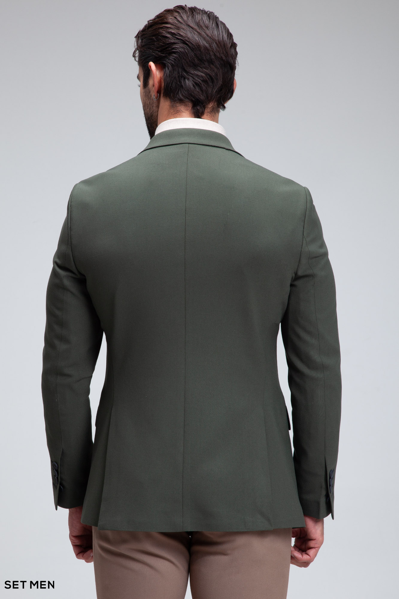 کت تک مردانه یقه بلیزر