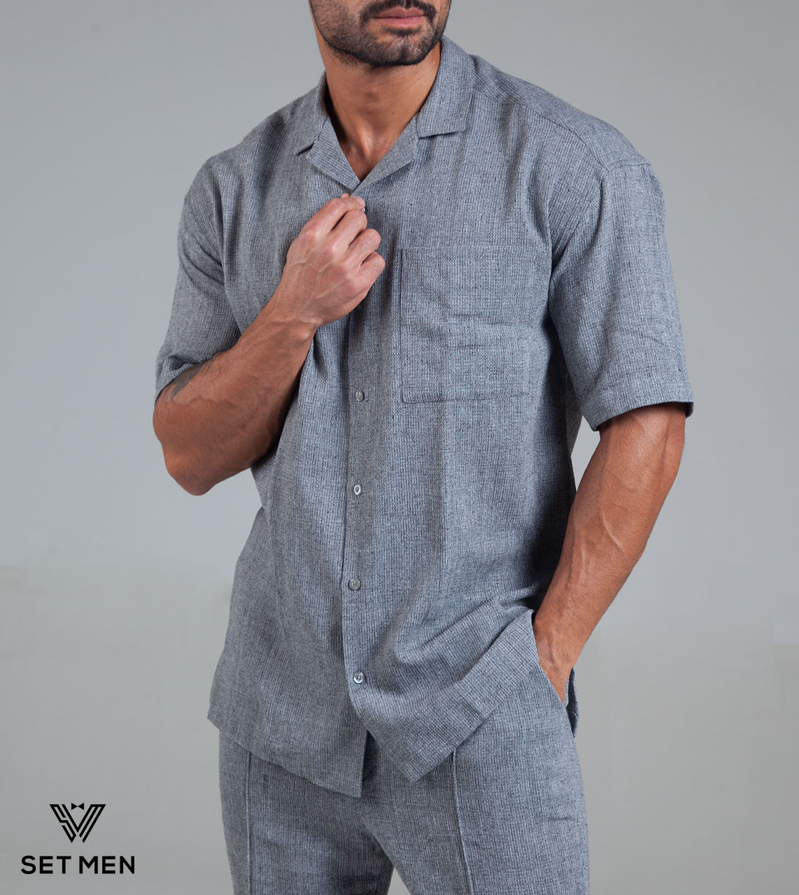 ست پیراهن و شلوار کنفی