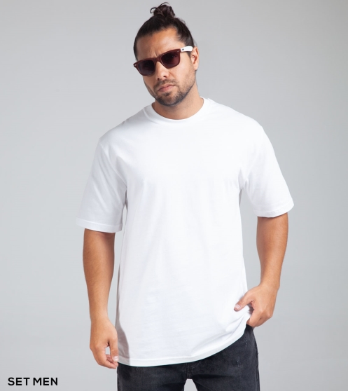 تیشرت یقه گرد ساده