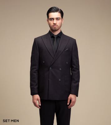 کت و شلوار دیپلمات دبل برست