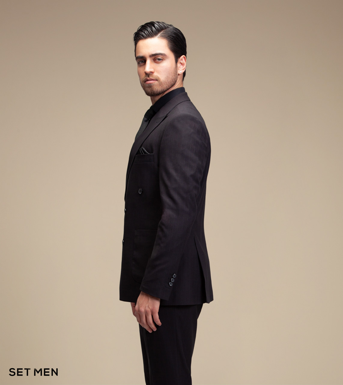 کت و شلوار دیپلمات دبل برست