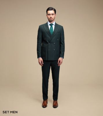 کت و شلوار دیپلمات دبل برست