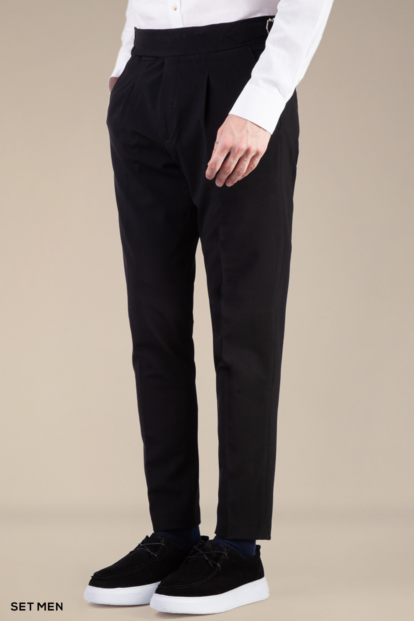 شلوار پارچه ای مردانه کمر ایتالیایی