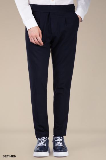 شلوار پارچه ای مردانه کمر ایتالیایی