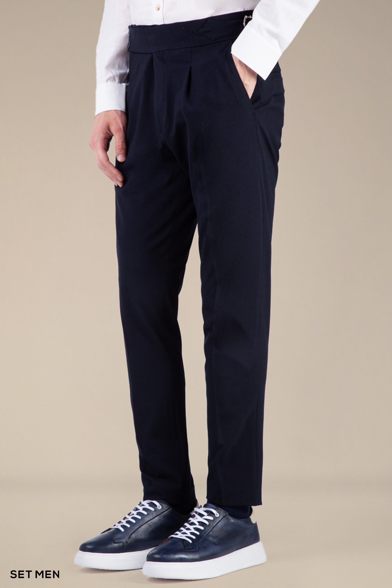 شلوار پارچه ای مردانه کمر ایتالیایی