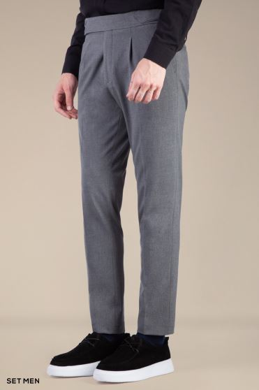 شلوار پارچه ای مردانه کمر ایتالیایی