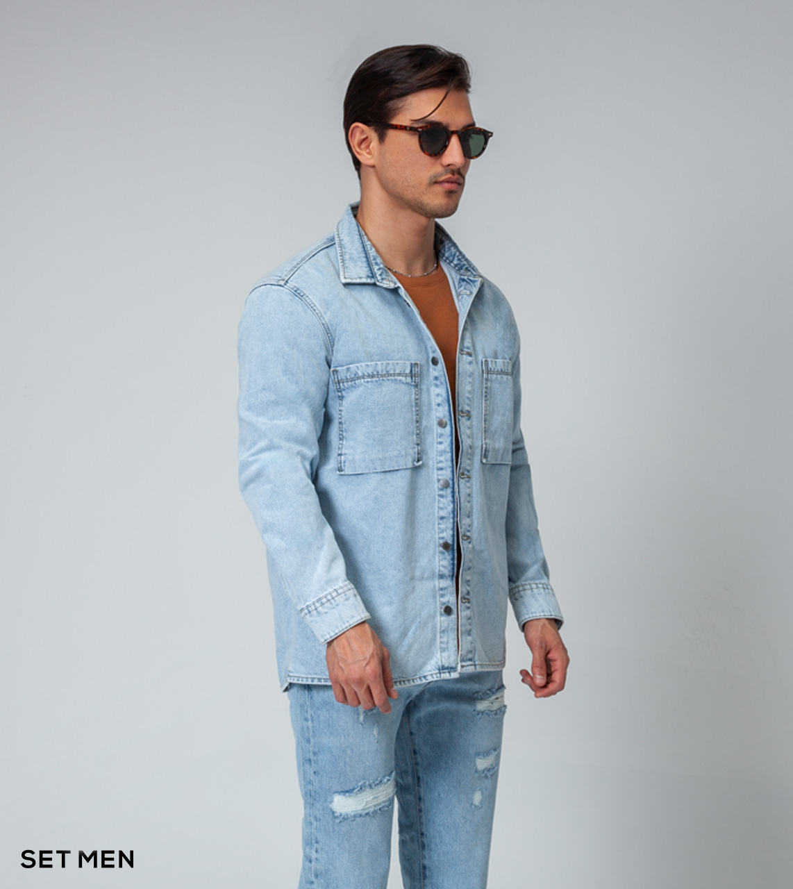 کت جین نازک مردانه