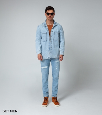 کت جین نازک مردانه