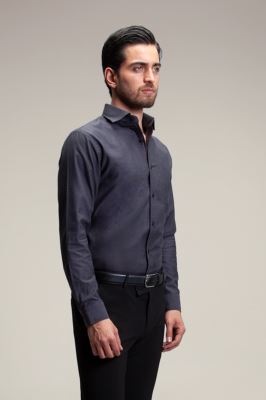 پیراهن مردانه آستین بلند ساده ست من