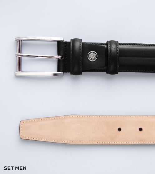 کمربند چرم طبیعی