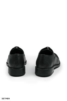 کفش مردانه چرم کلاسیک بنددار