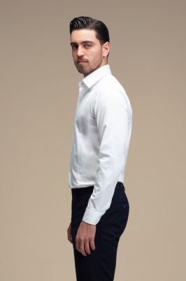 پیراهن مردانه ساده آستین بلند ست من