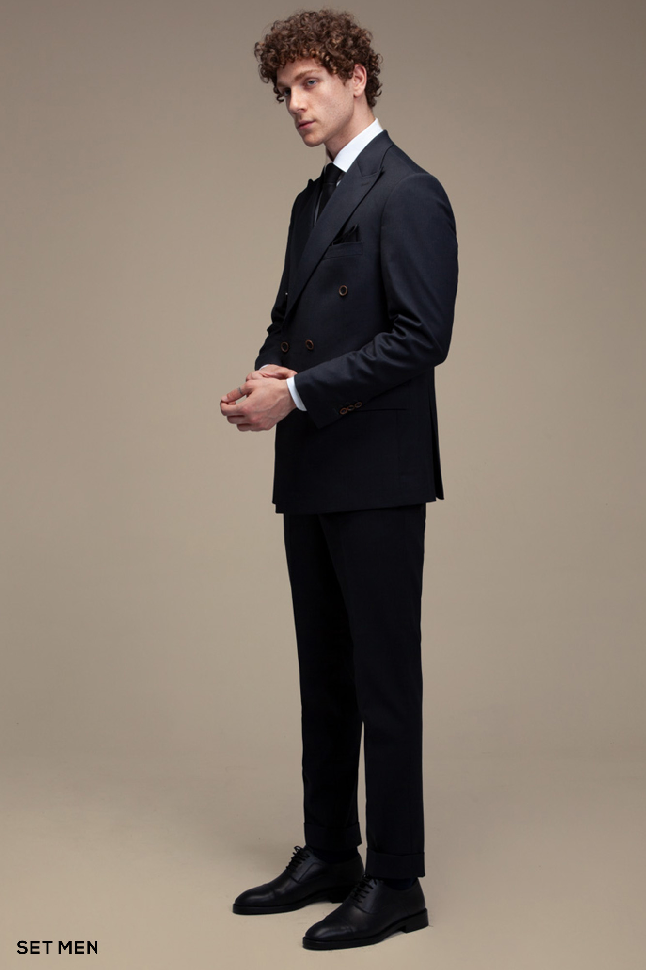 کت و شلوار دو تکه دبل برست