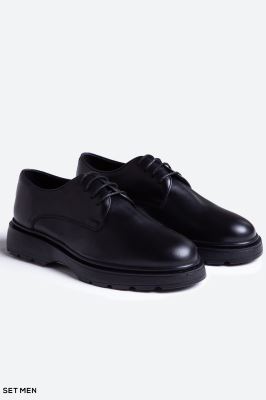 کفش مردانه چرم بنددار مدل مونت