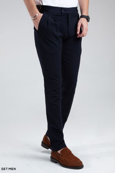 شلوار پارچه ای مردانه پیل دار