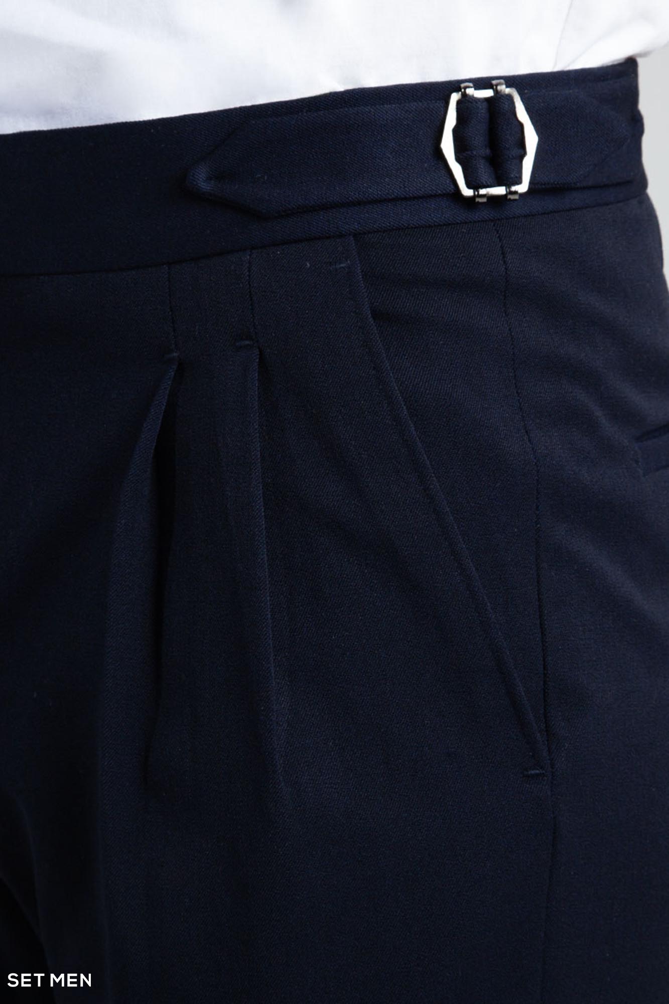 شلوار پارچه ای مردانه پیل دار