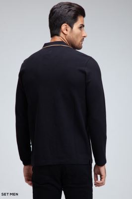 بلوز یقه زیپ دار