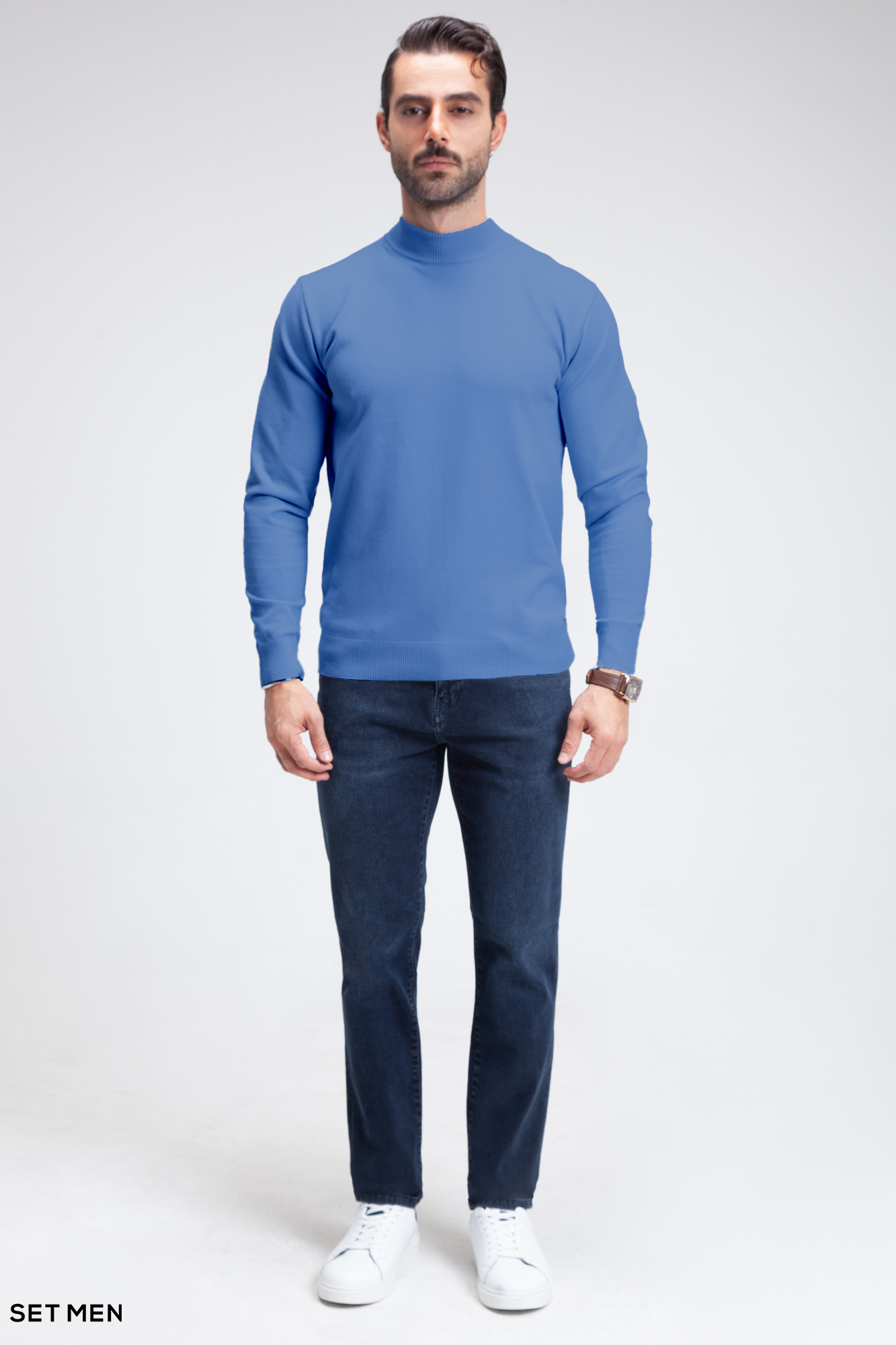 بافت مردانه یقه اسکی