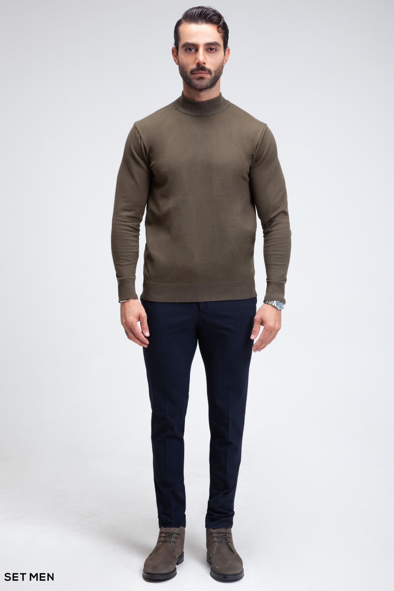 بافت مردانه یقه اسکی