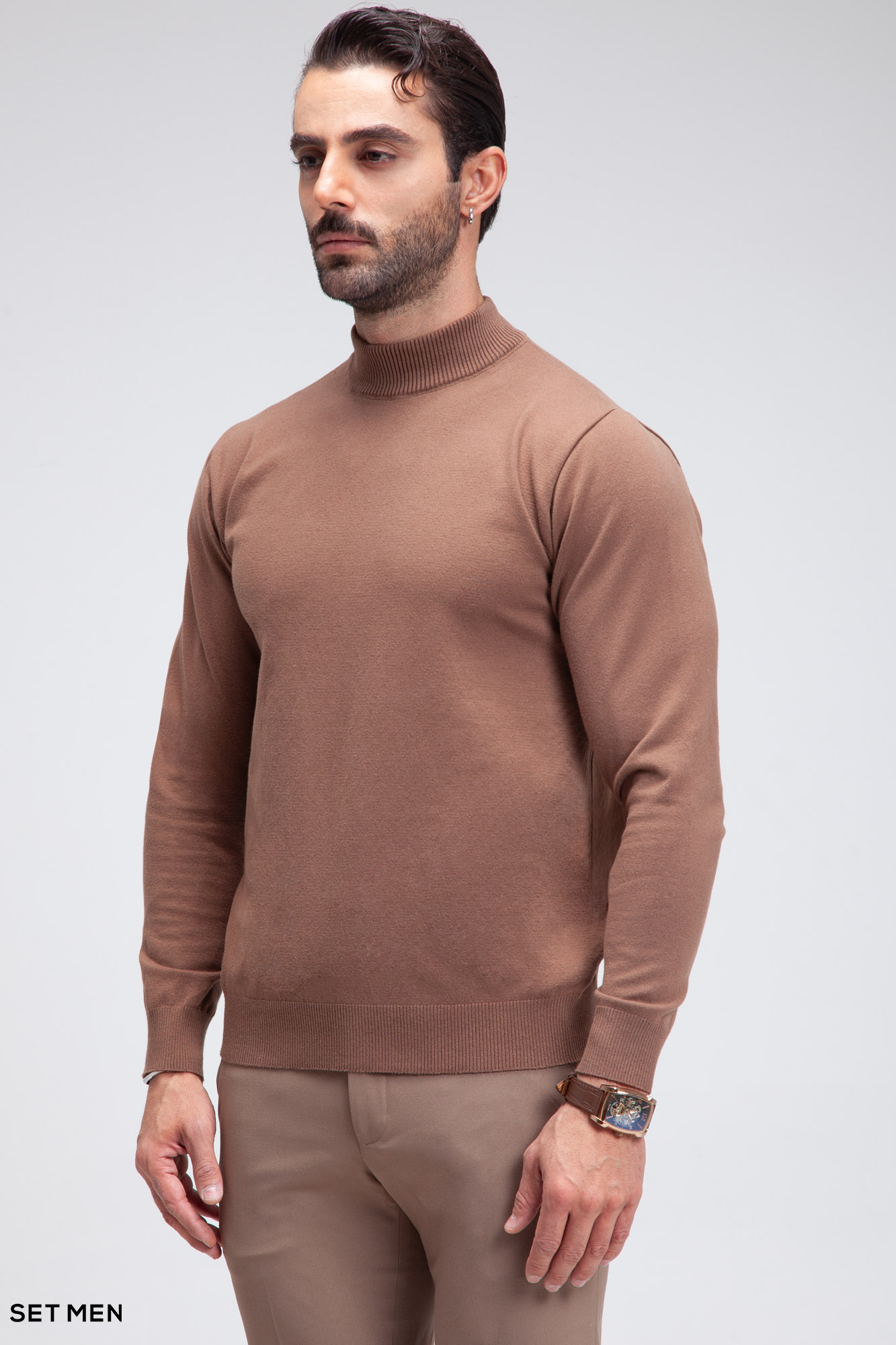 بافت مردانه یقه اسکی