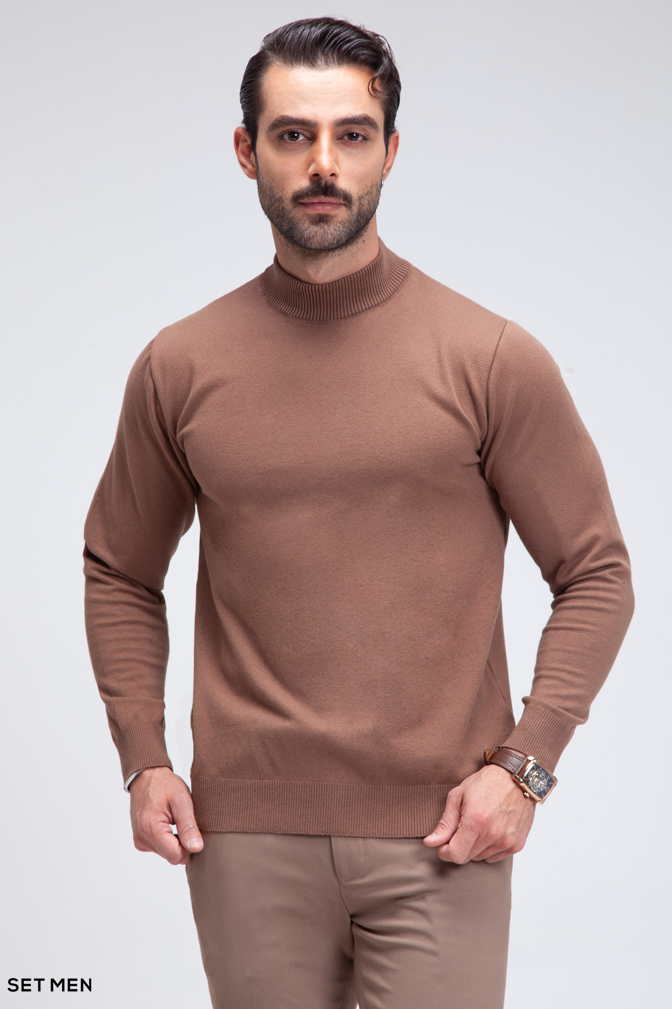 بافت مردانه یقه اسکی