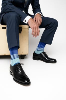 جوراب مردانه کلاسیک طرح دار