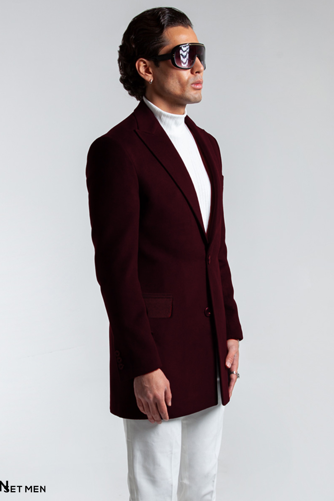 پالتو یقه بلیزر مردانه