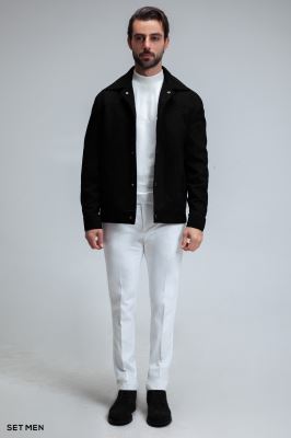 کاپشن جیر دکمه دار