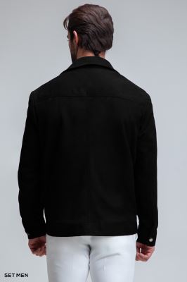 کاپشن جیر دکمه دار