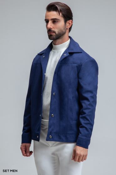 کاپشن جیر دکمه دار