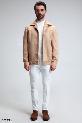 کاپشن جیر دکمه دار