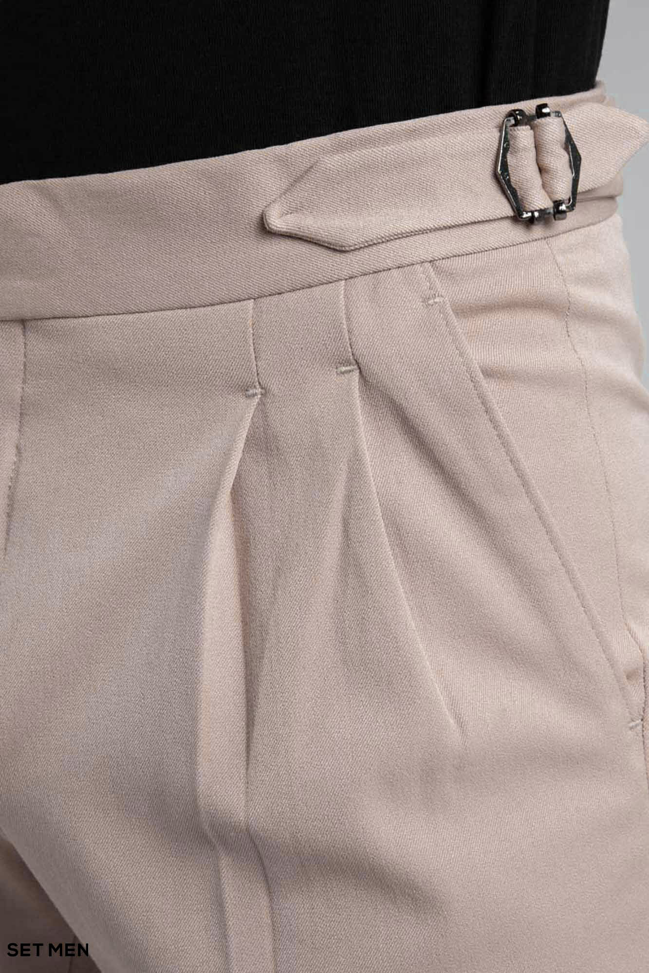 شلوار پارچه ای مردانه پیل دار