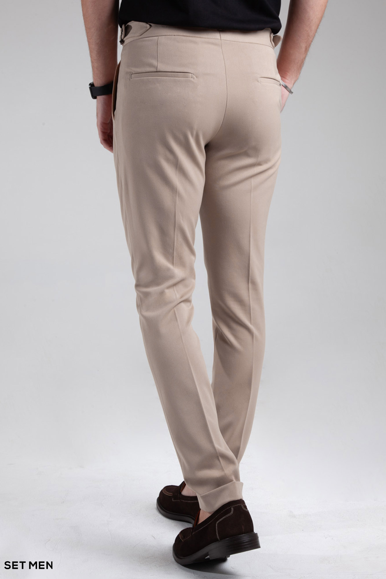 شلوار پارچه ای مردانه پیل دار