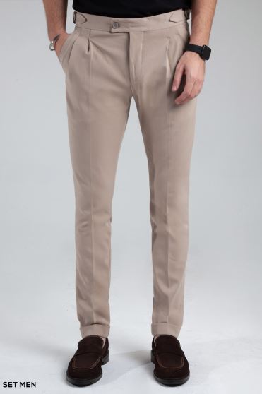 شلوار پارچه ای مردانه پیل دار