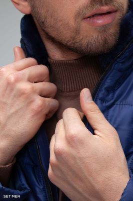 کاپشن کتی یقه خز دار