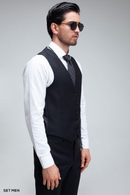 کت و شلوار مردانه سه تکه ژیله دورو