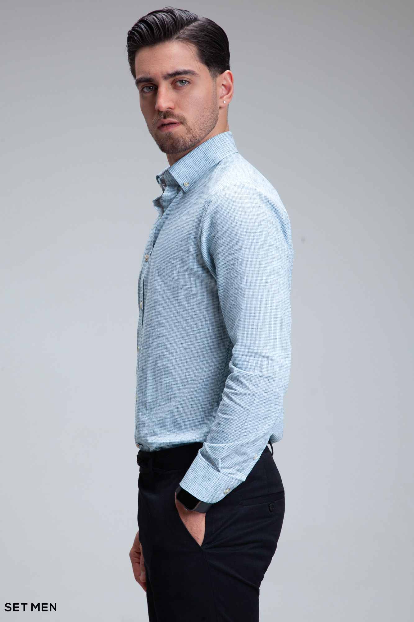 پیراهن مردانه لینن AIR FLOW