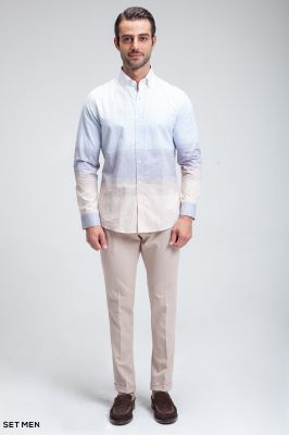 پیراهن مردانه لینن NATURAL TOUCH