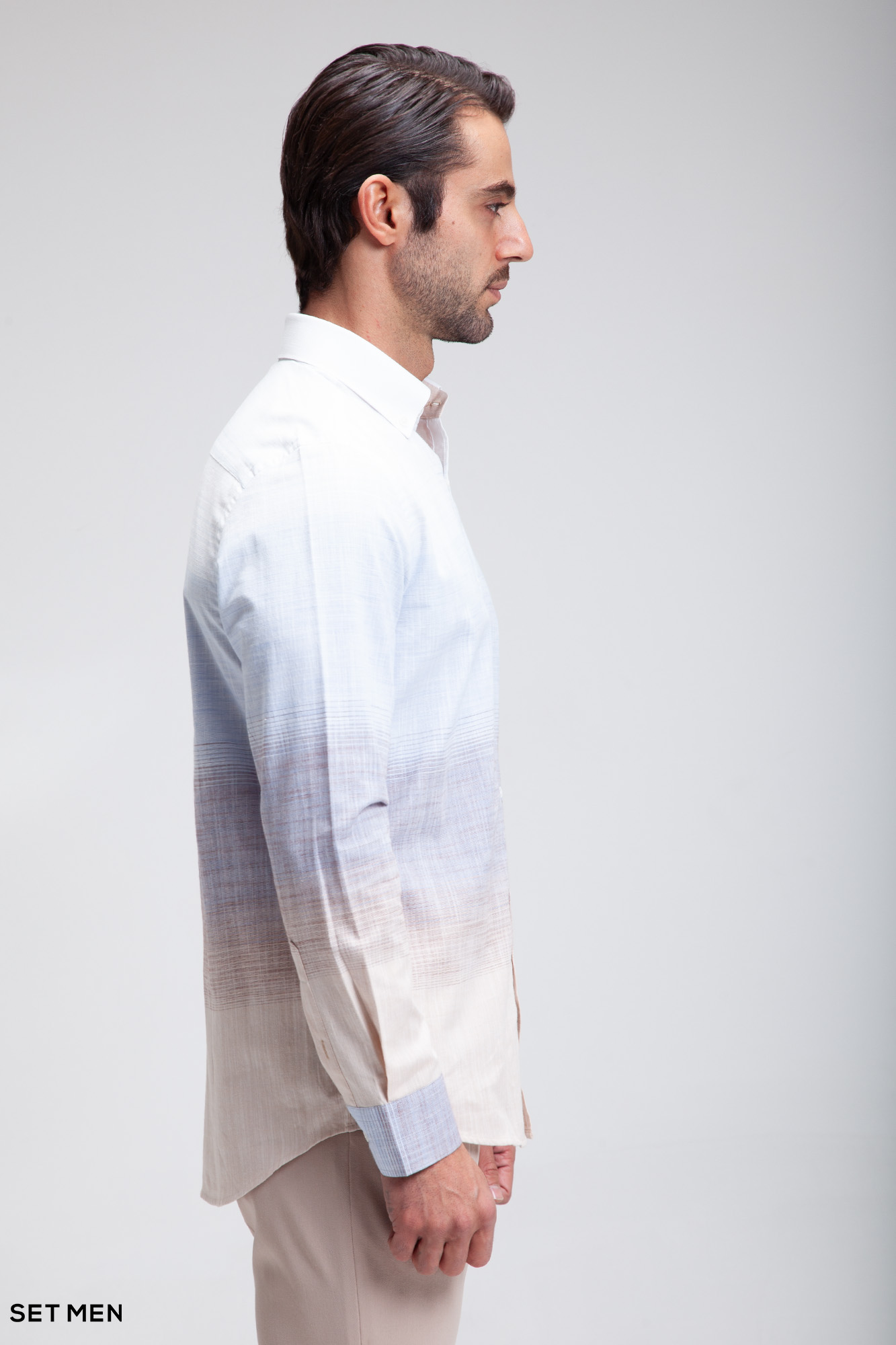 پیراهن مردانه لینن NATURAL TOUCH