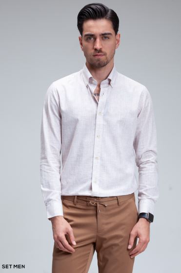 پیراهن مردانه لینن AIR FLOW