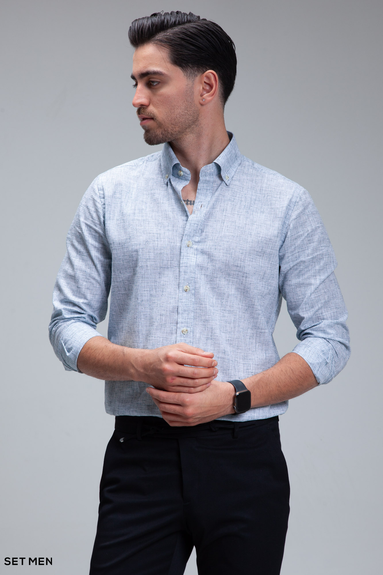 پیراهن مردانه لینن AIR FLOW