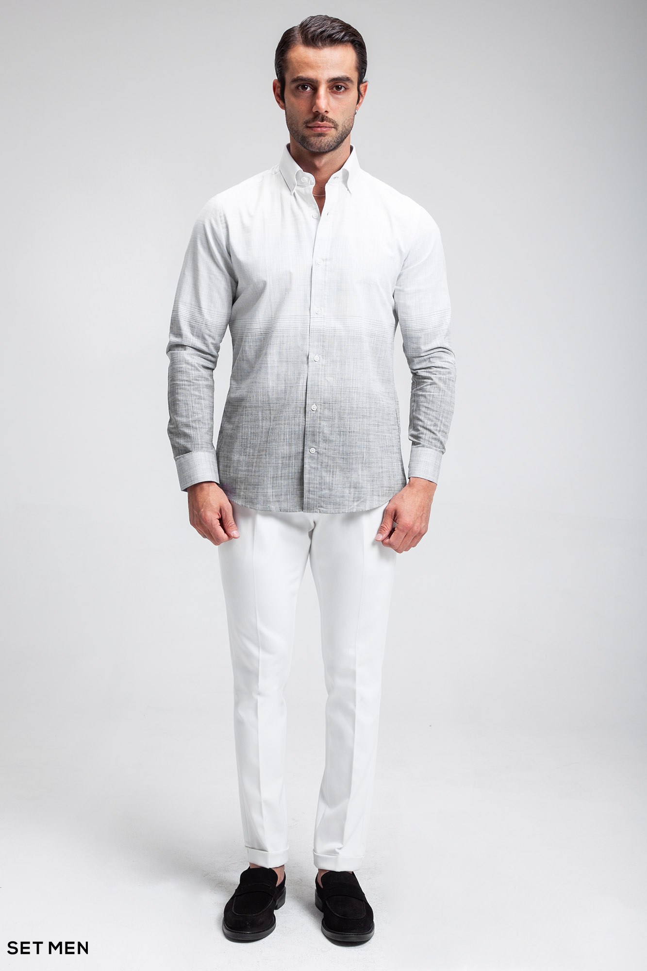 پیراهن مردانه لینن NATURAL TOUCH