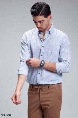 پیراهن مردانه لینن AIR FLOW