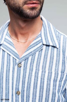 پیراهن مردانه کنفی آستین کوتاه