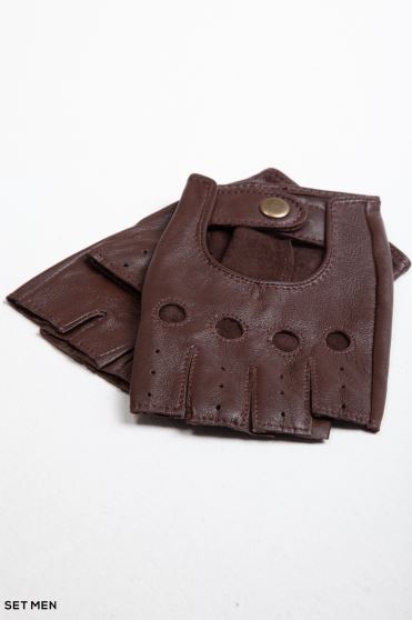 دستکش چرم پانچی